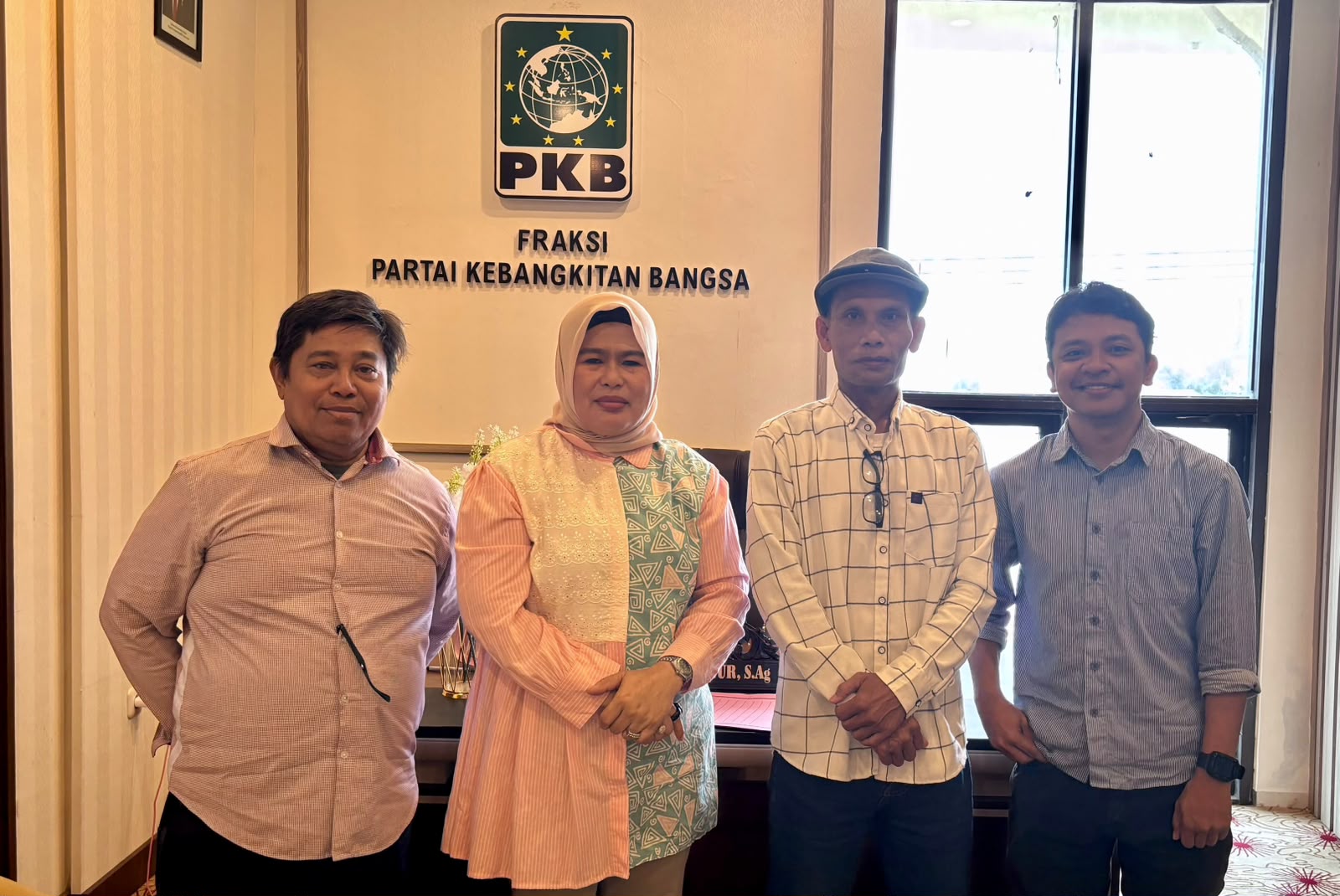 Audiensi Forum Multipihak Sawit Berkelanjutan Sulteng bersama Rahmawati (Fraksi PKB)